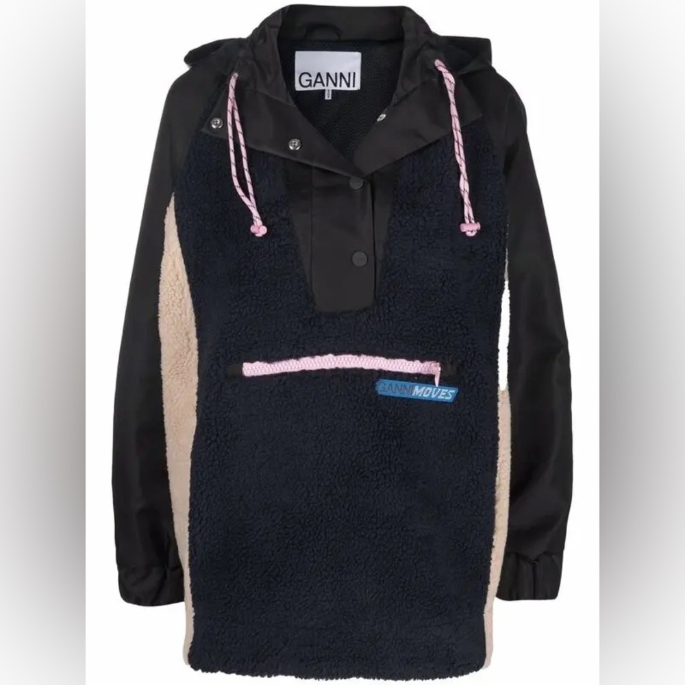 Ganni Moves | Teddi Half Zip | Worn Once